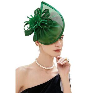 5279 Tea Party Fascinator Hat For Women Kentucky Headwear Derby Pillbox